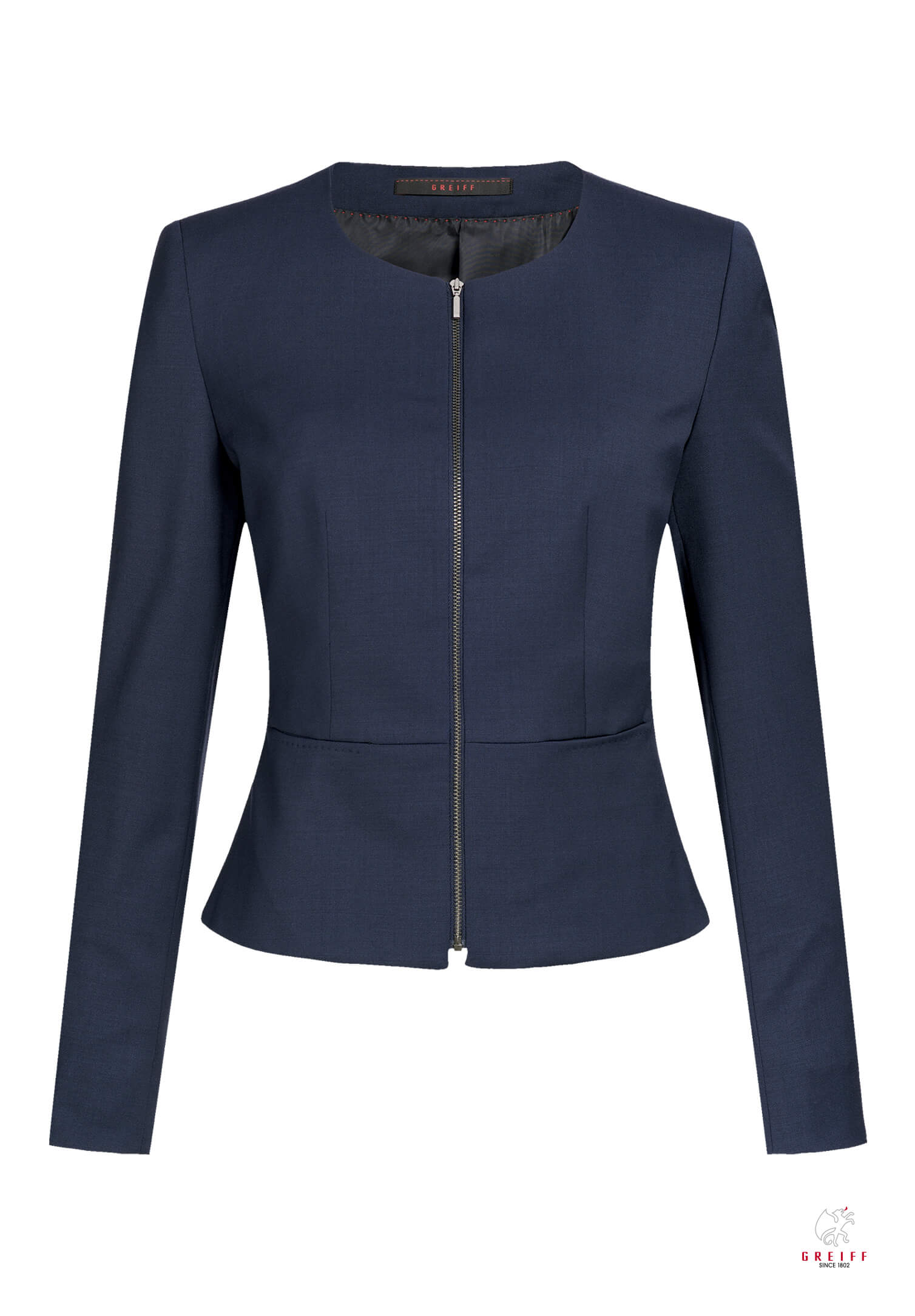 aeria zipp blazer slim fit - dunkelblau - 32