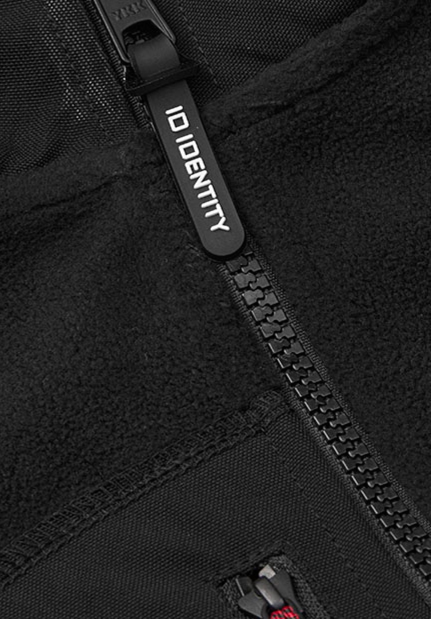 damen fleece mix weste - schwarz - 4xl
