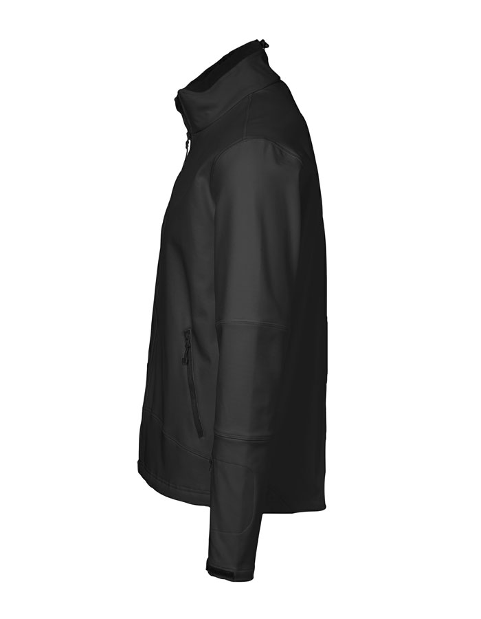 Herren Softshell-Jacke Classic - schwarz - S -Sale