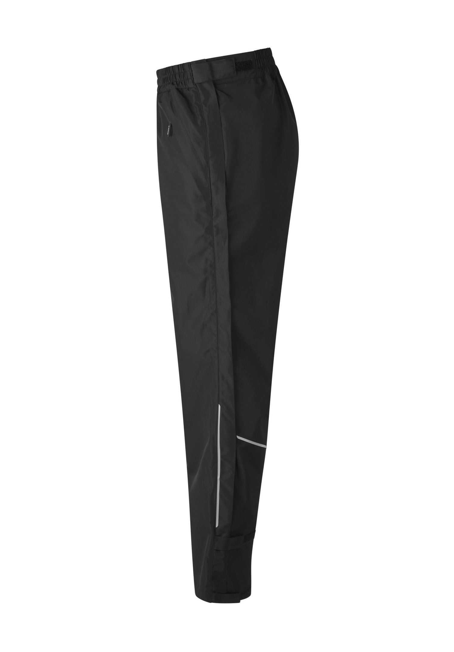 unisex regenhose - schwarz - m