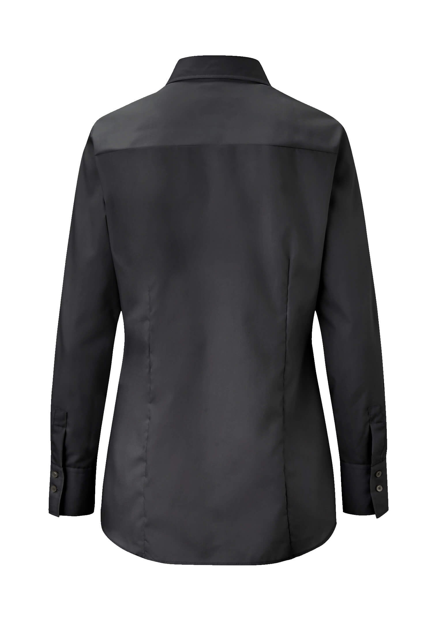 perfekt damenbluse langarm - schwarz - 36