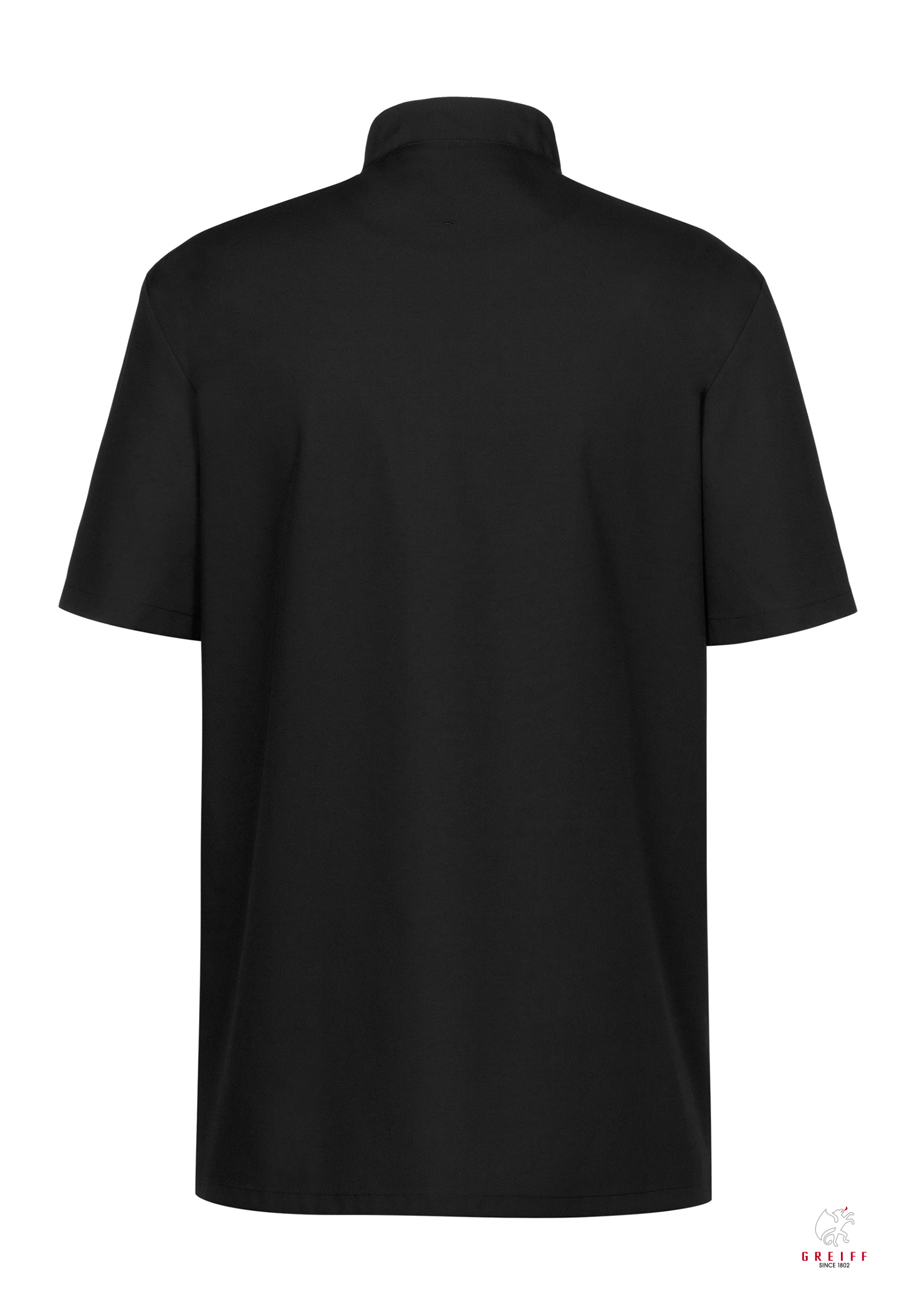 unisex tencel kasack - schwarz - xs