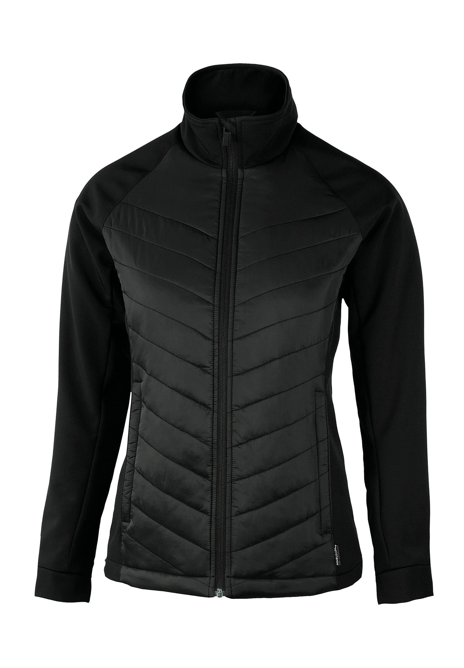 damen hybridjacke größe: m farbe: schwarz