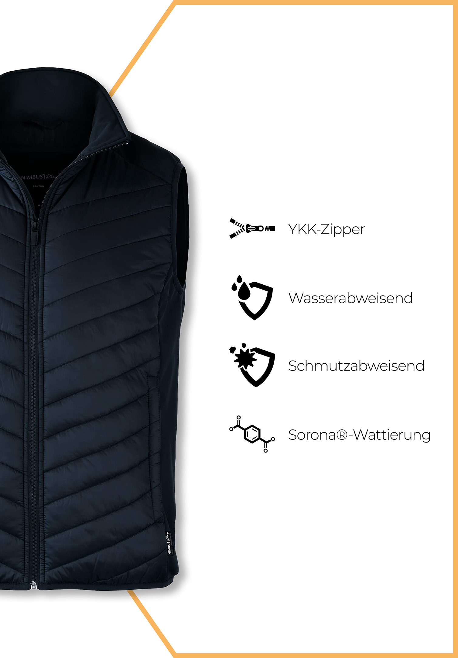Herren Hybridweste
