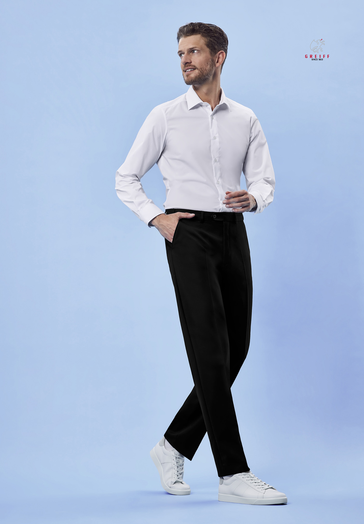 vito hose modern fit - schwarz - 54