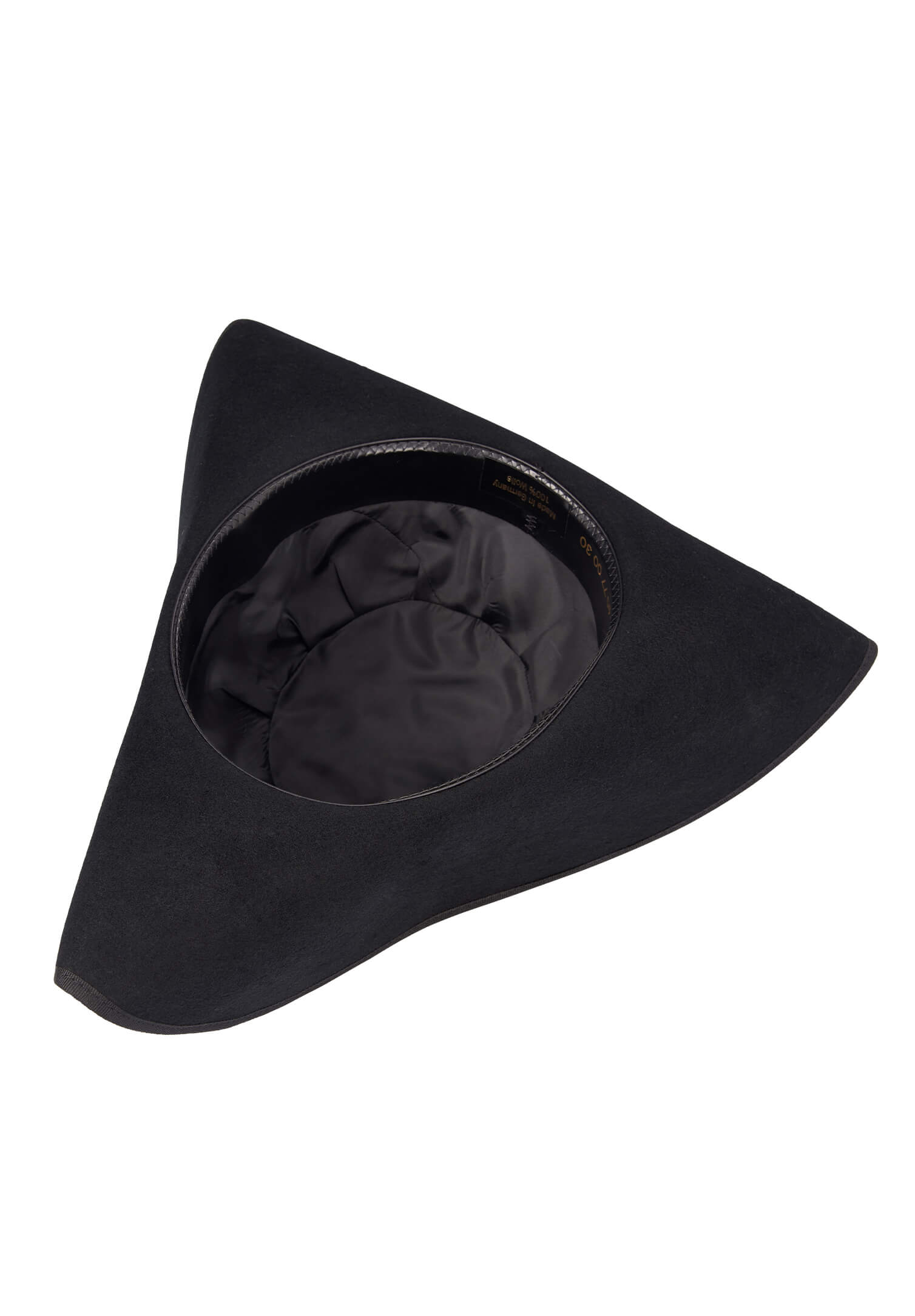 dreispitz festlich - schwarz - 57