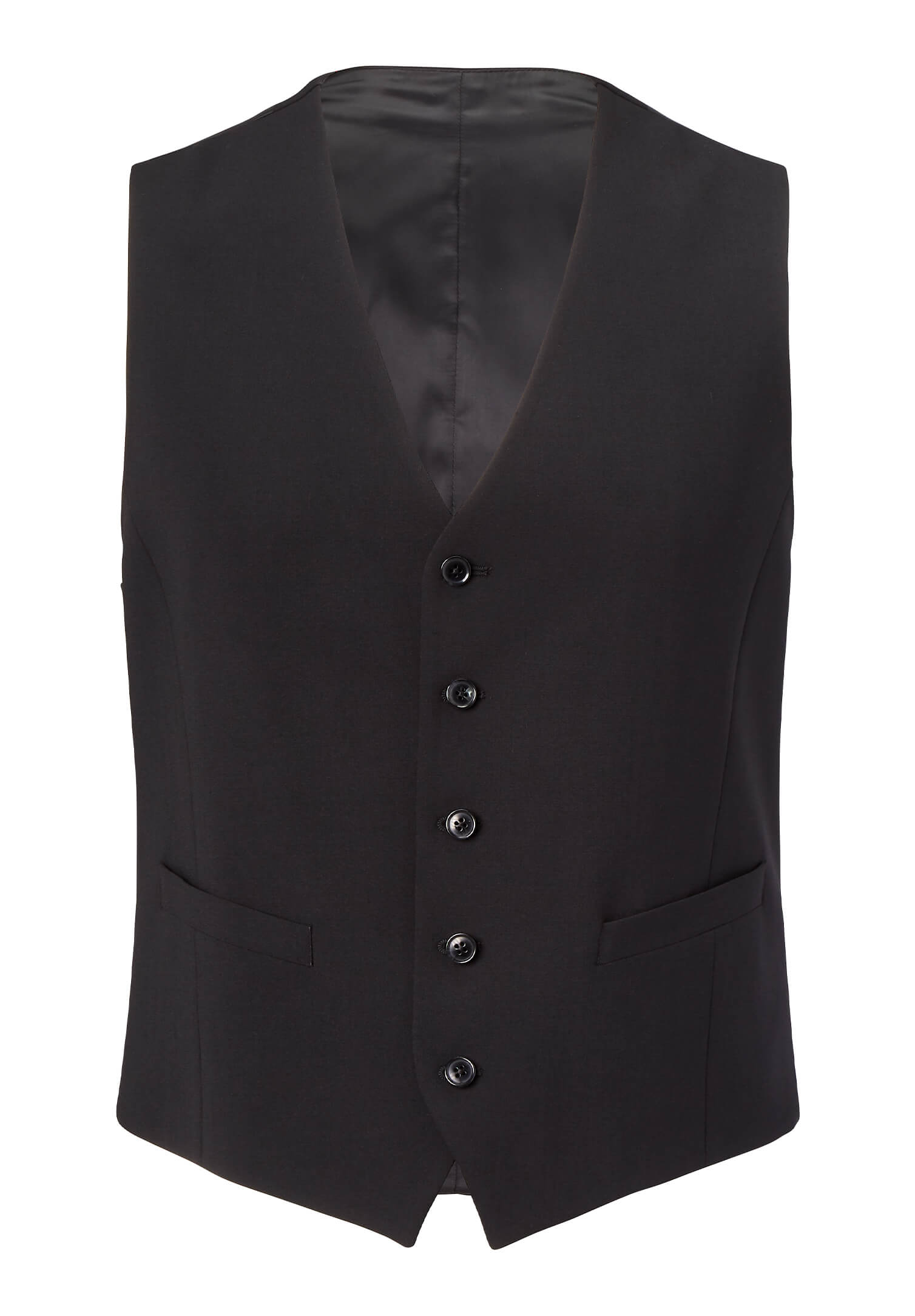 omnia weste modern fit - schwarz - 54