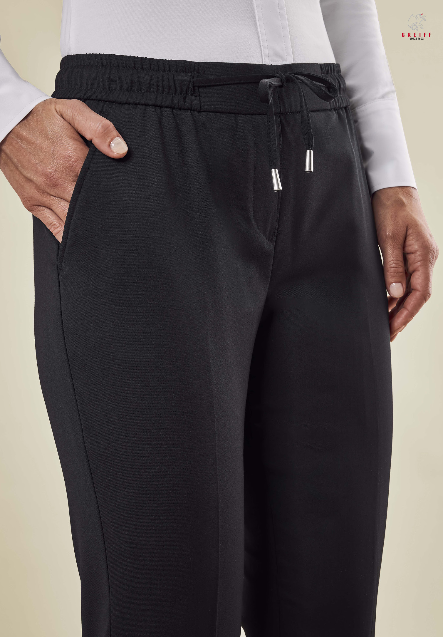 aeria joggpants modern fit - schwarz - 32