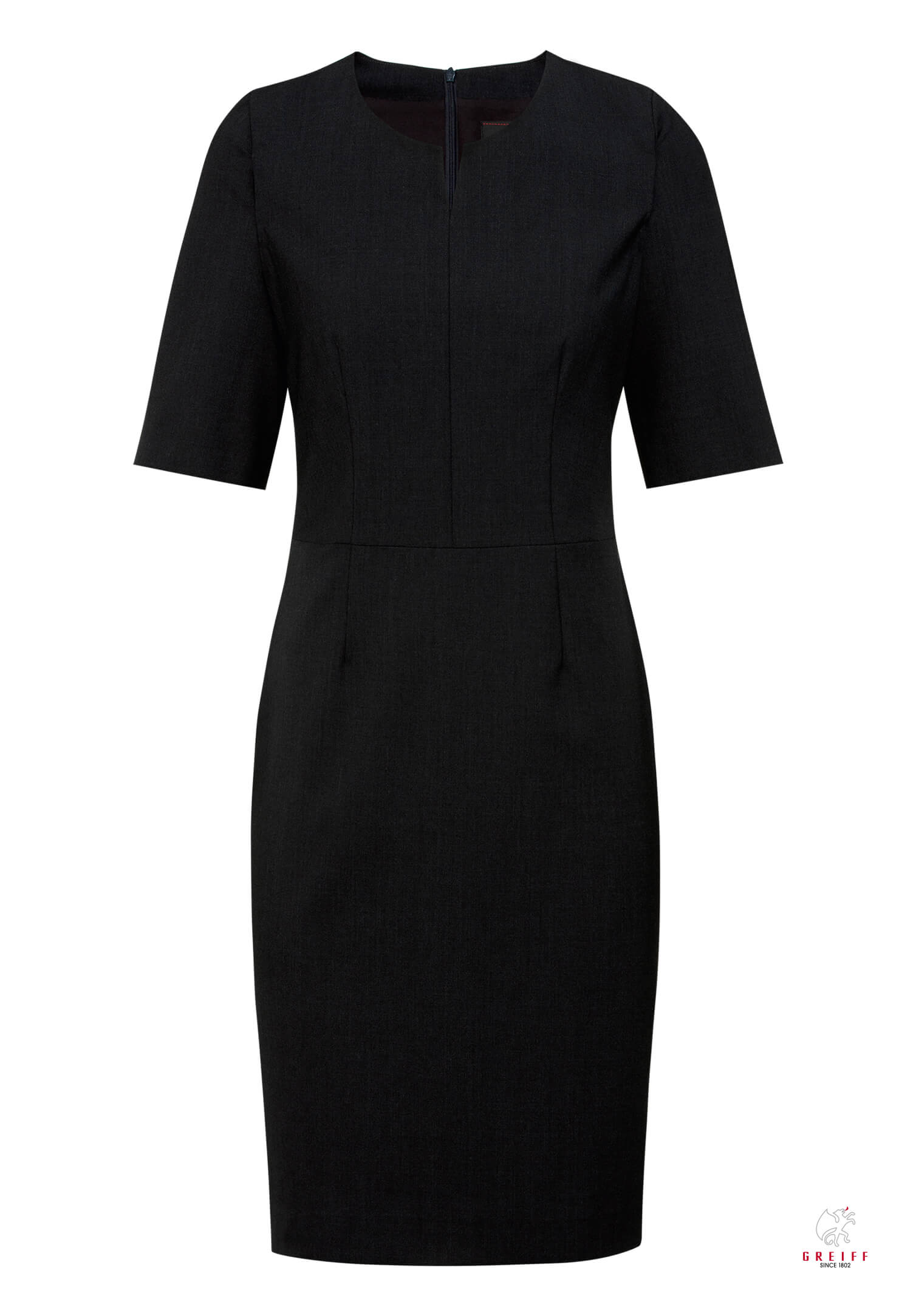 luxia kleid modern fit - schwarz - 34