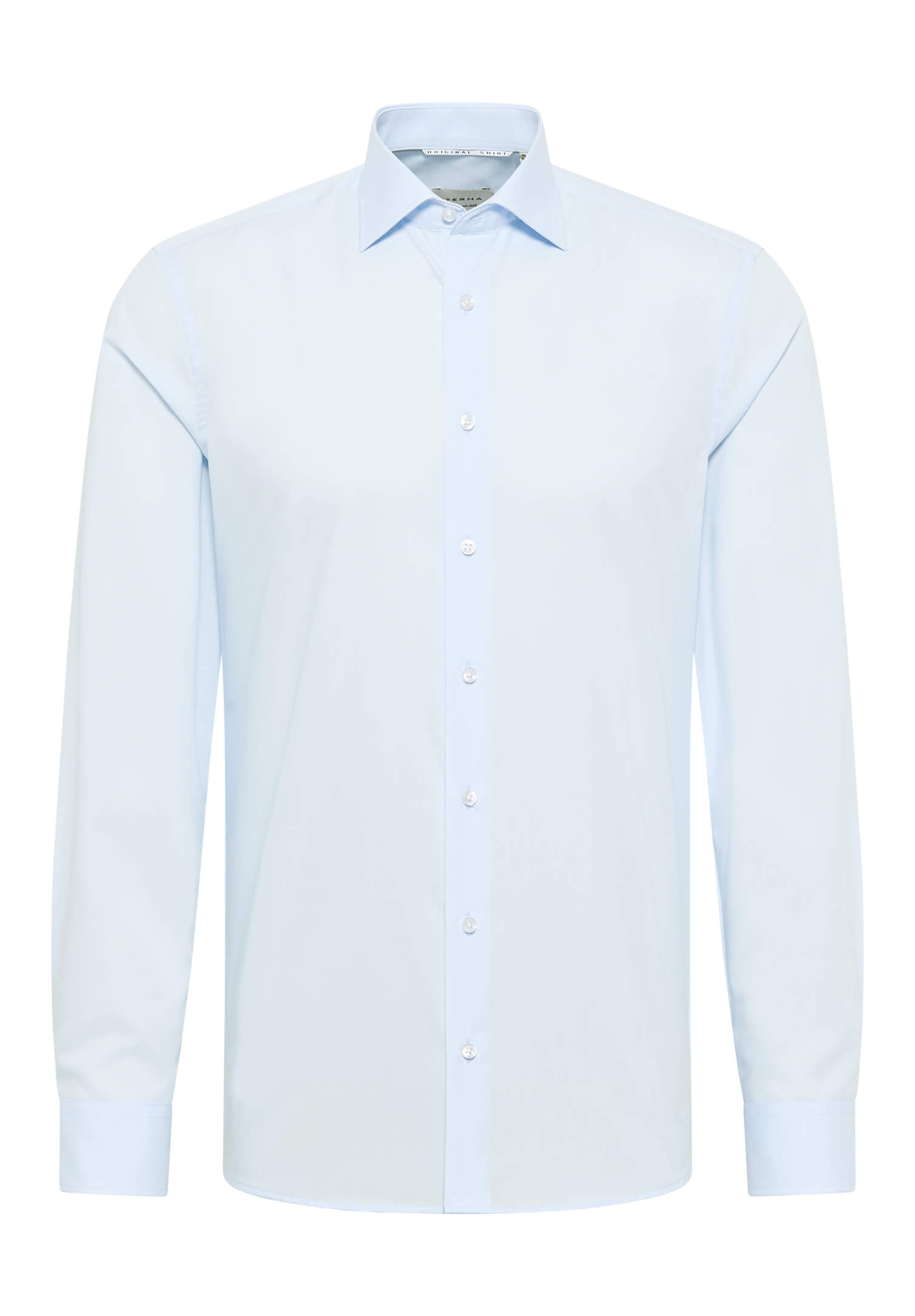 eterna hemd slim fit langarm - hellblau - 38