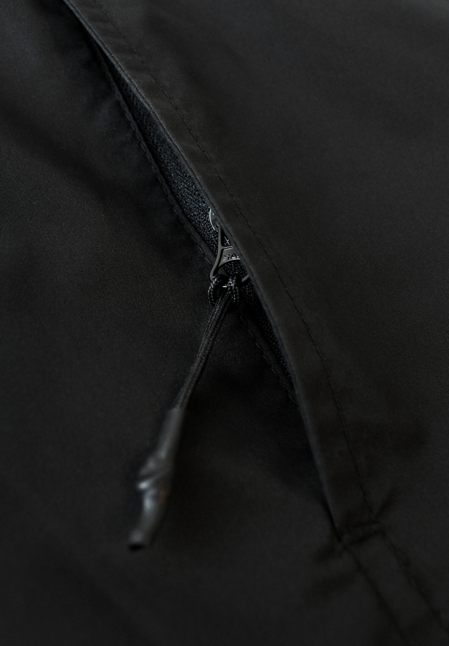 damen weste mit blousonkragen - schwarz - l