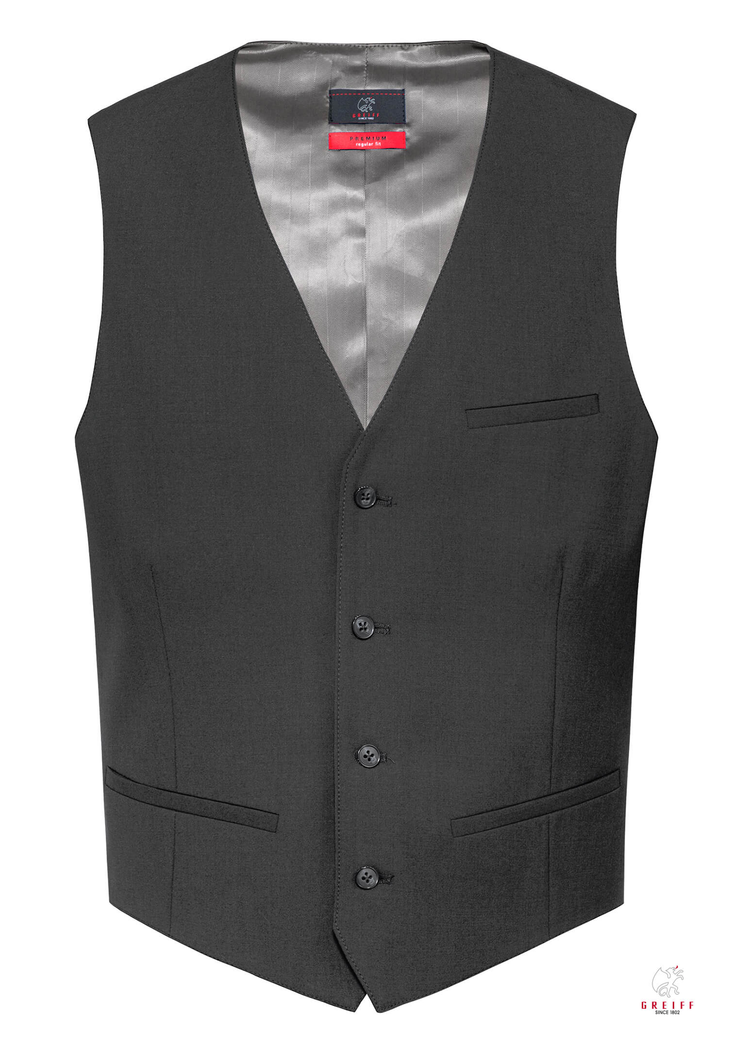 lux weste modern fit - anthrazit - 52