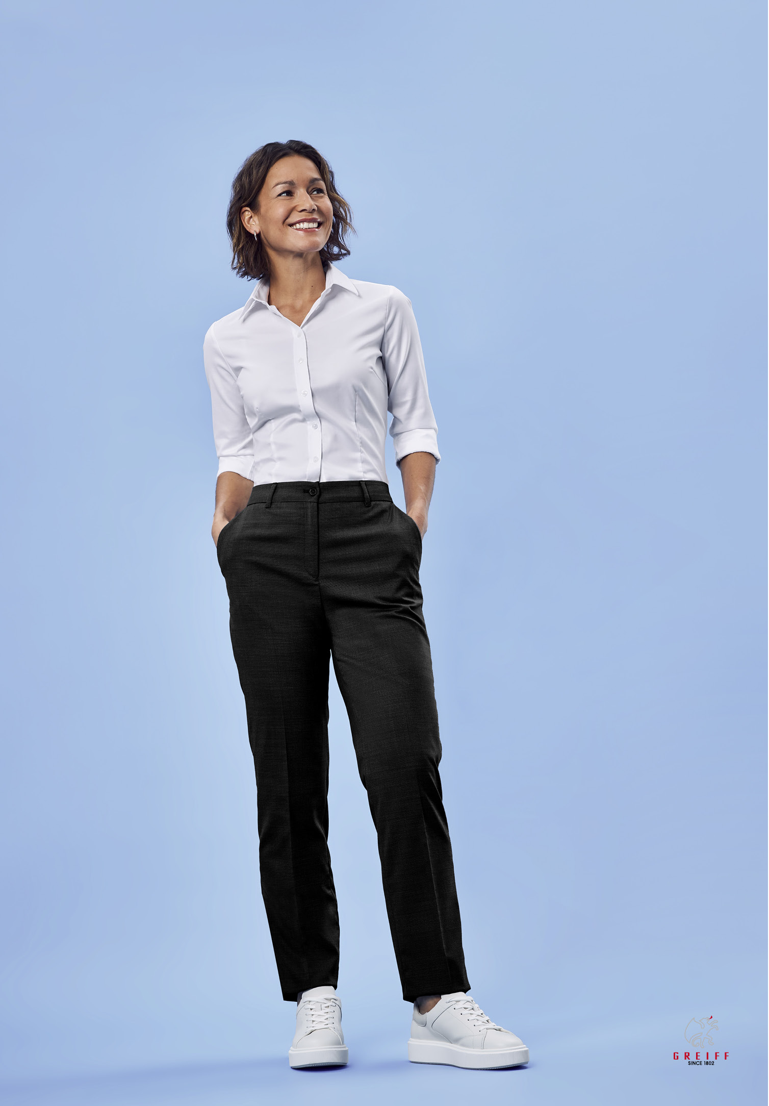 aeria hose relaxed modern fit - schwarz - 36