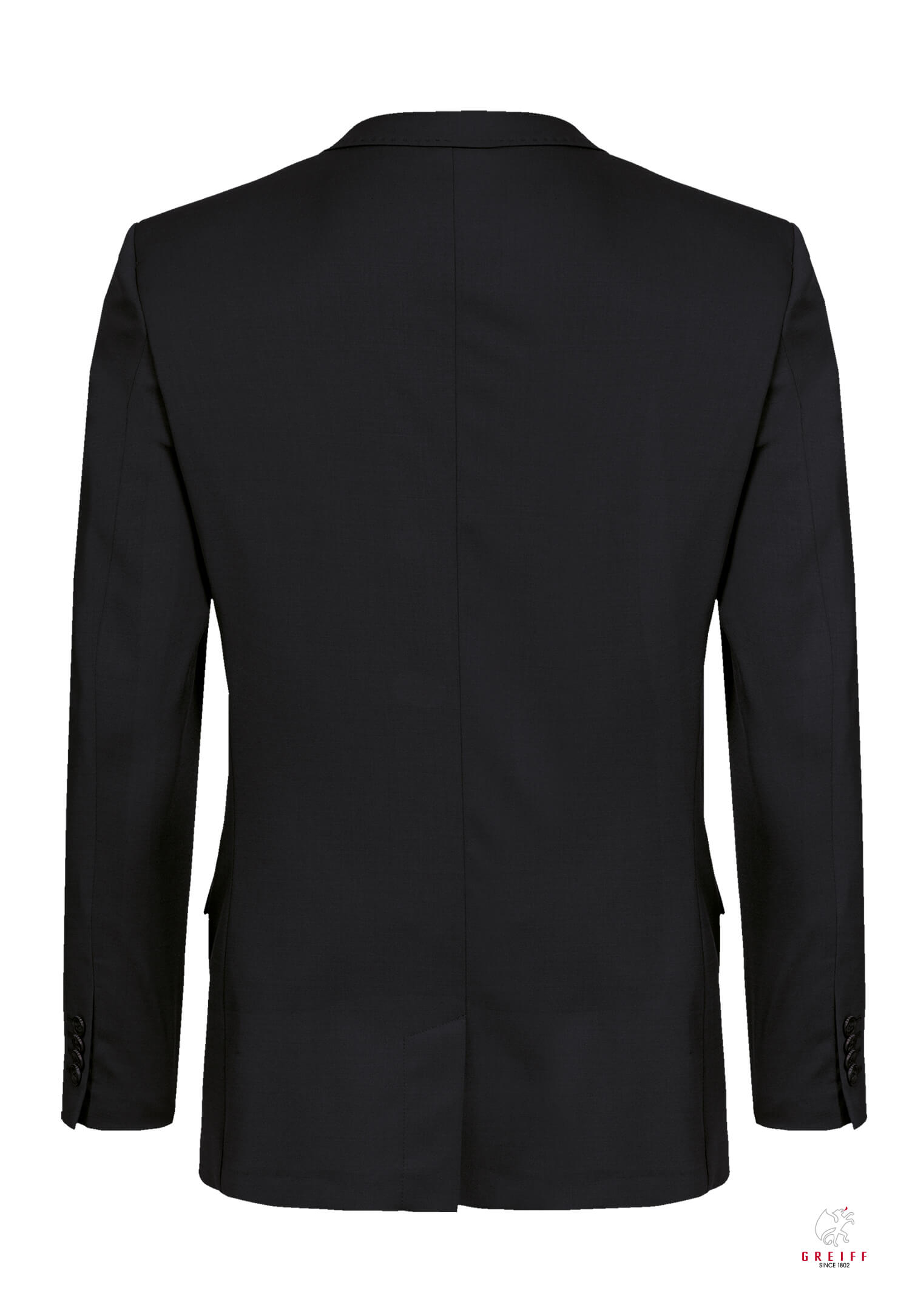 aerio sakko slim fit - schwarz - 52
