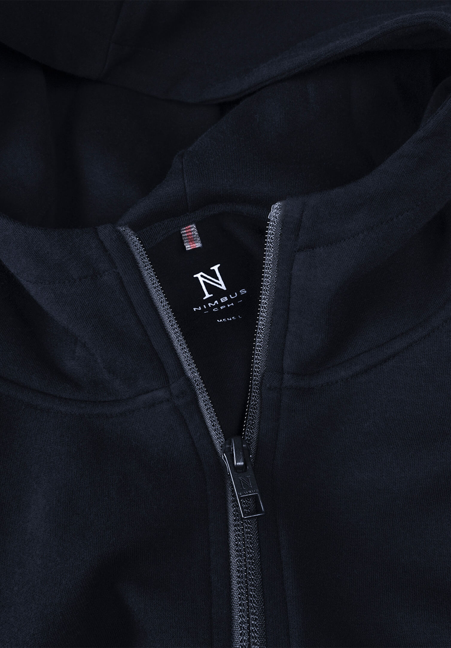 herren double-face hoodie - marine - 4xl