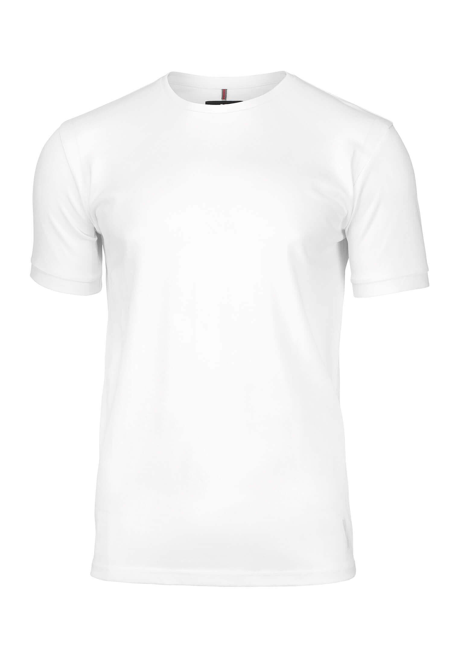 herren piqué shirt - weiß - xl