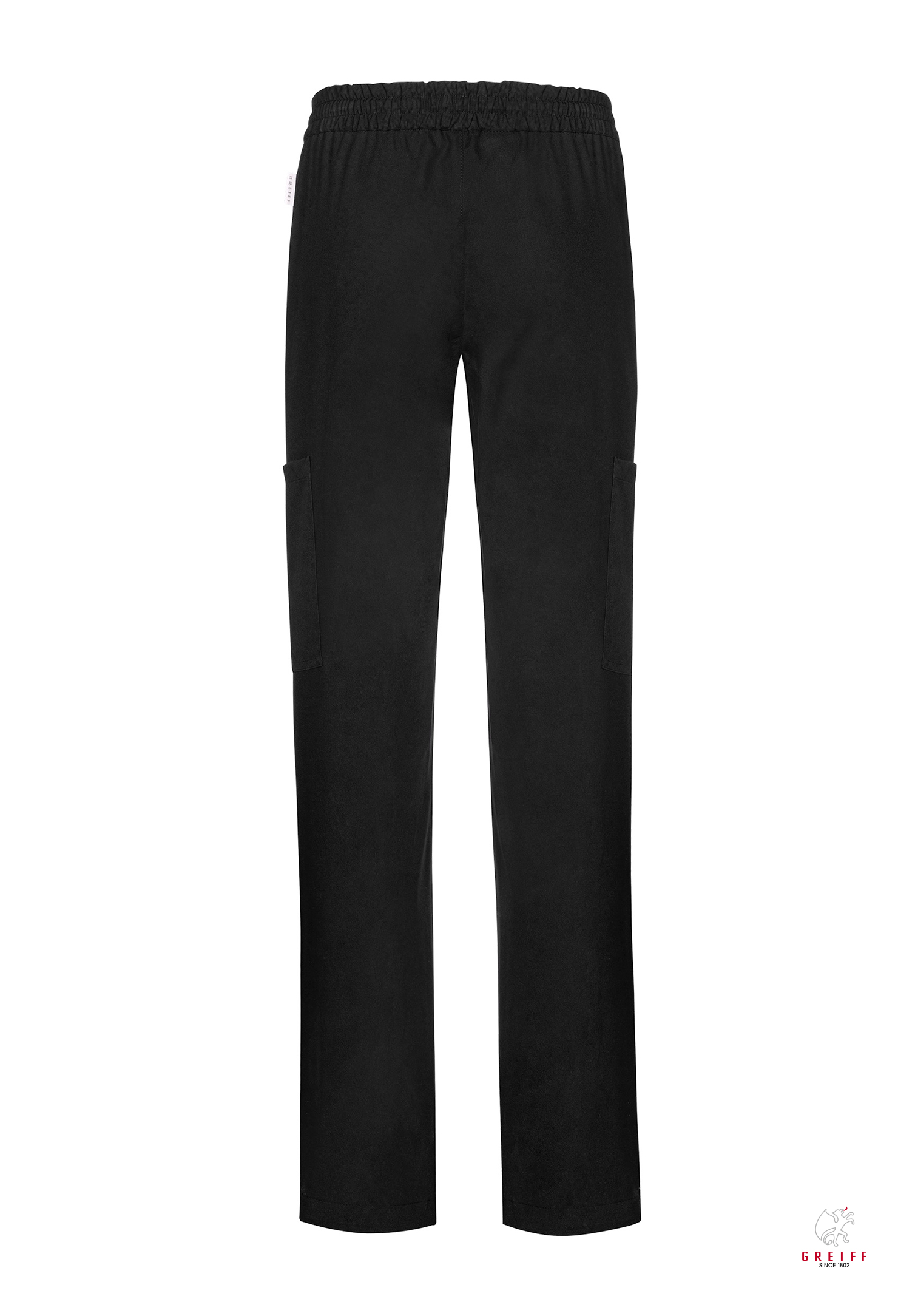 unisex tencel schlupfhose - schwarz - 3xl
