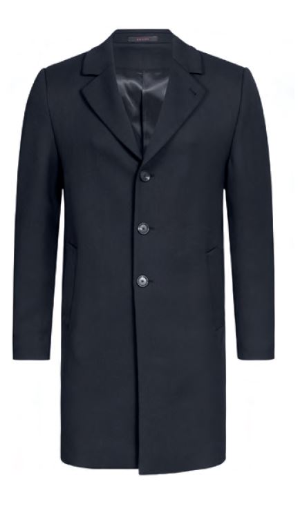 Herren Business-Mantel - schwarz - S - Sale
