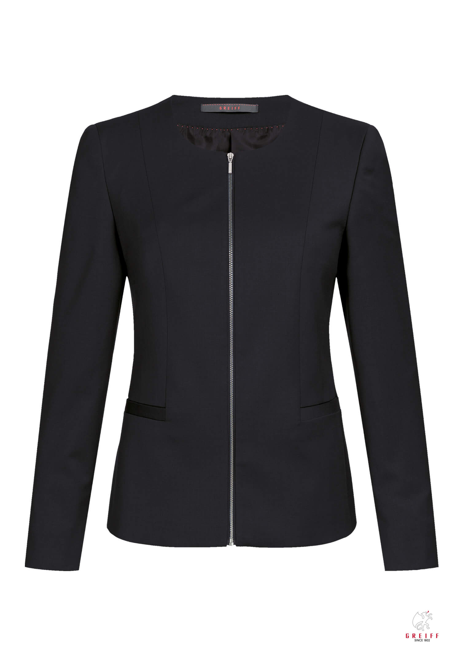 aeria zipp blazer modern fit - schwarz - 42