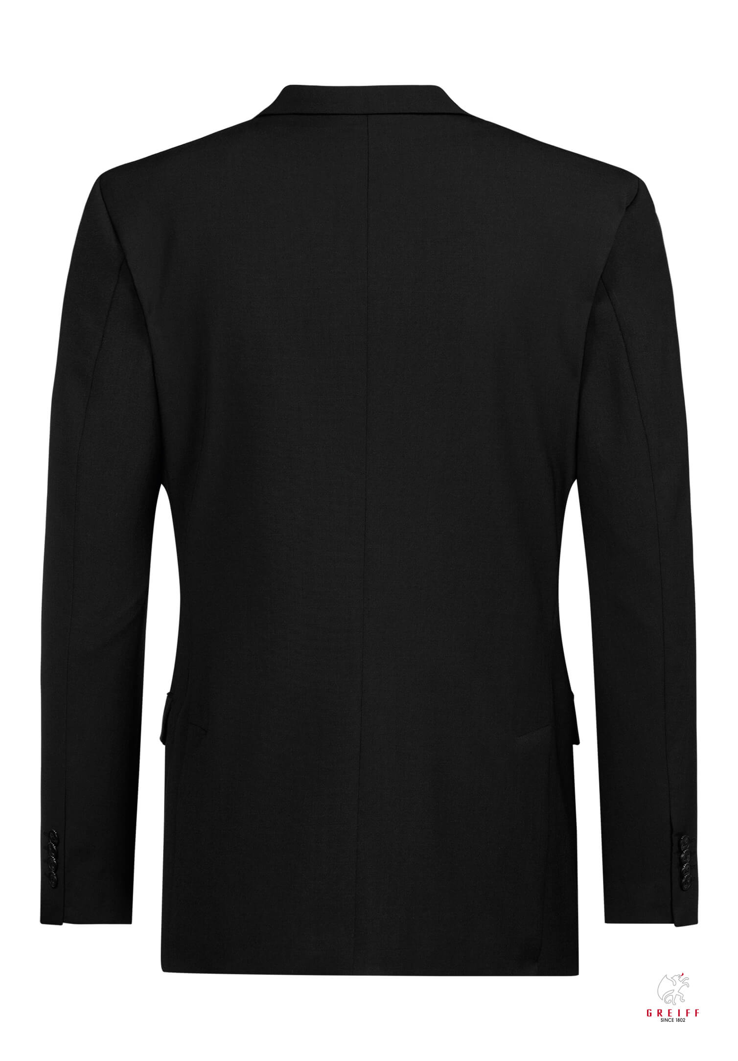 lux sakko slim fit - schwarz - 48