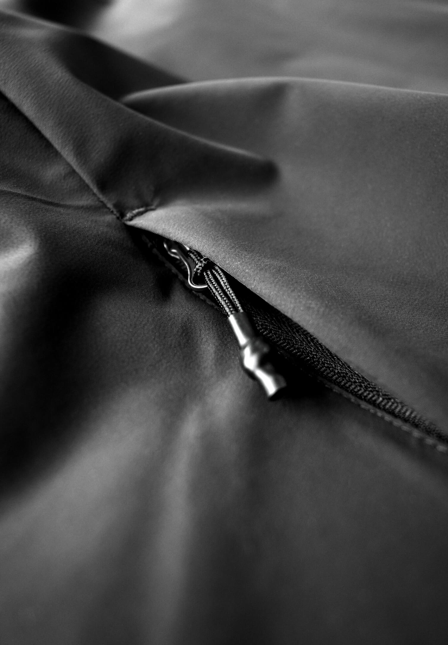 herren übergangsjacke leicht - schwarz - l