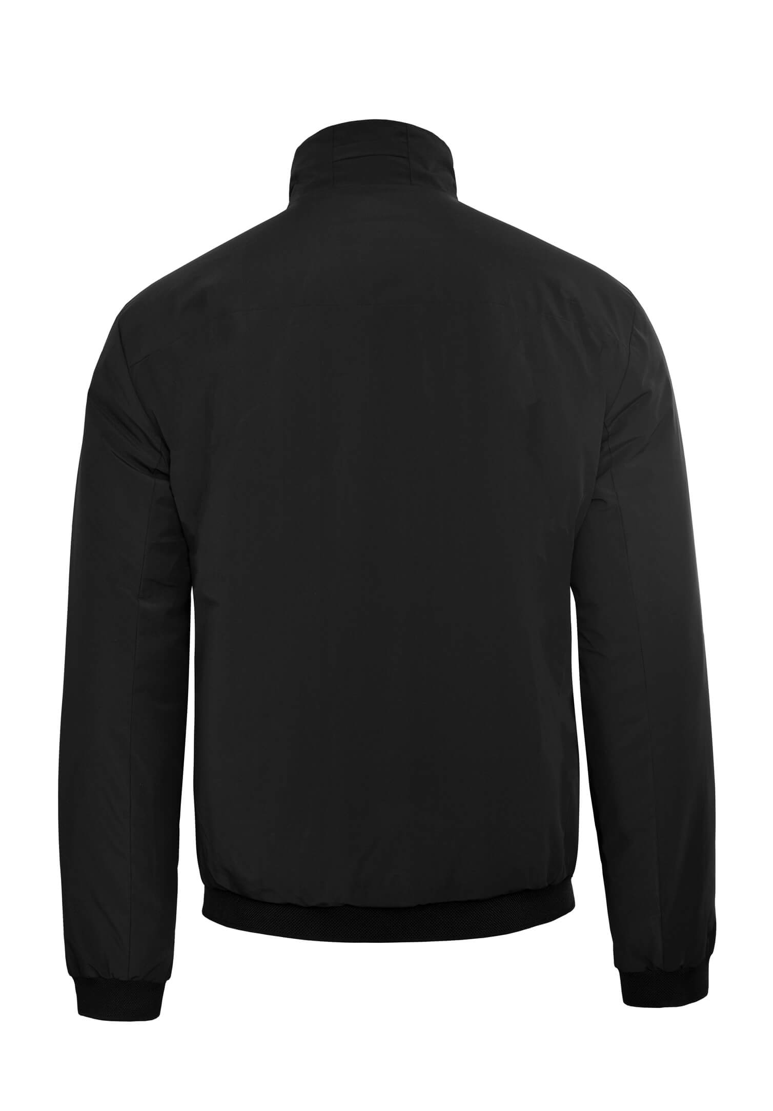 herren übergangsjacke leicht - schwarz - l