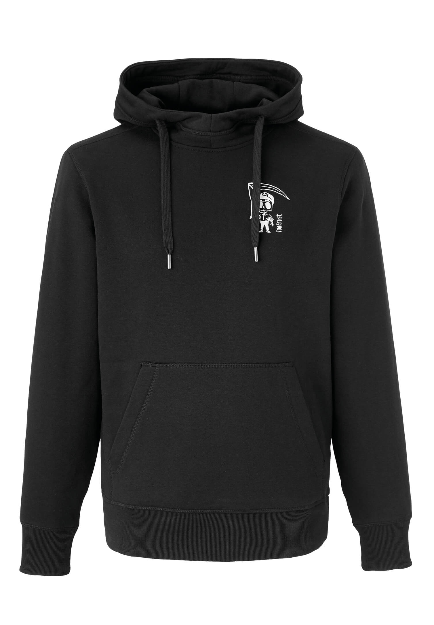tod ernst herren hoodie - schwarz - 6xl