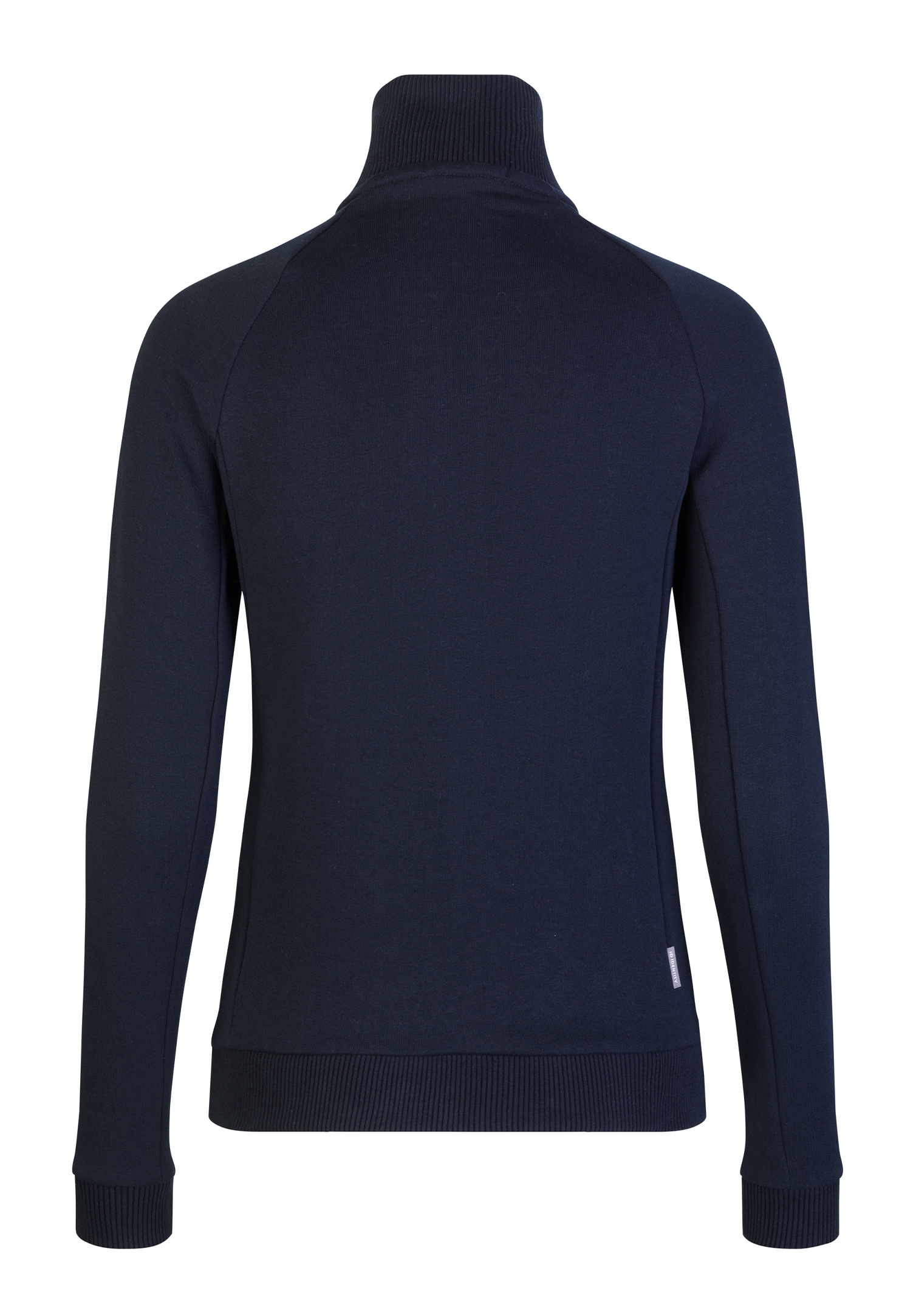 damen sweatjacke zip - navy - l
