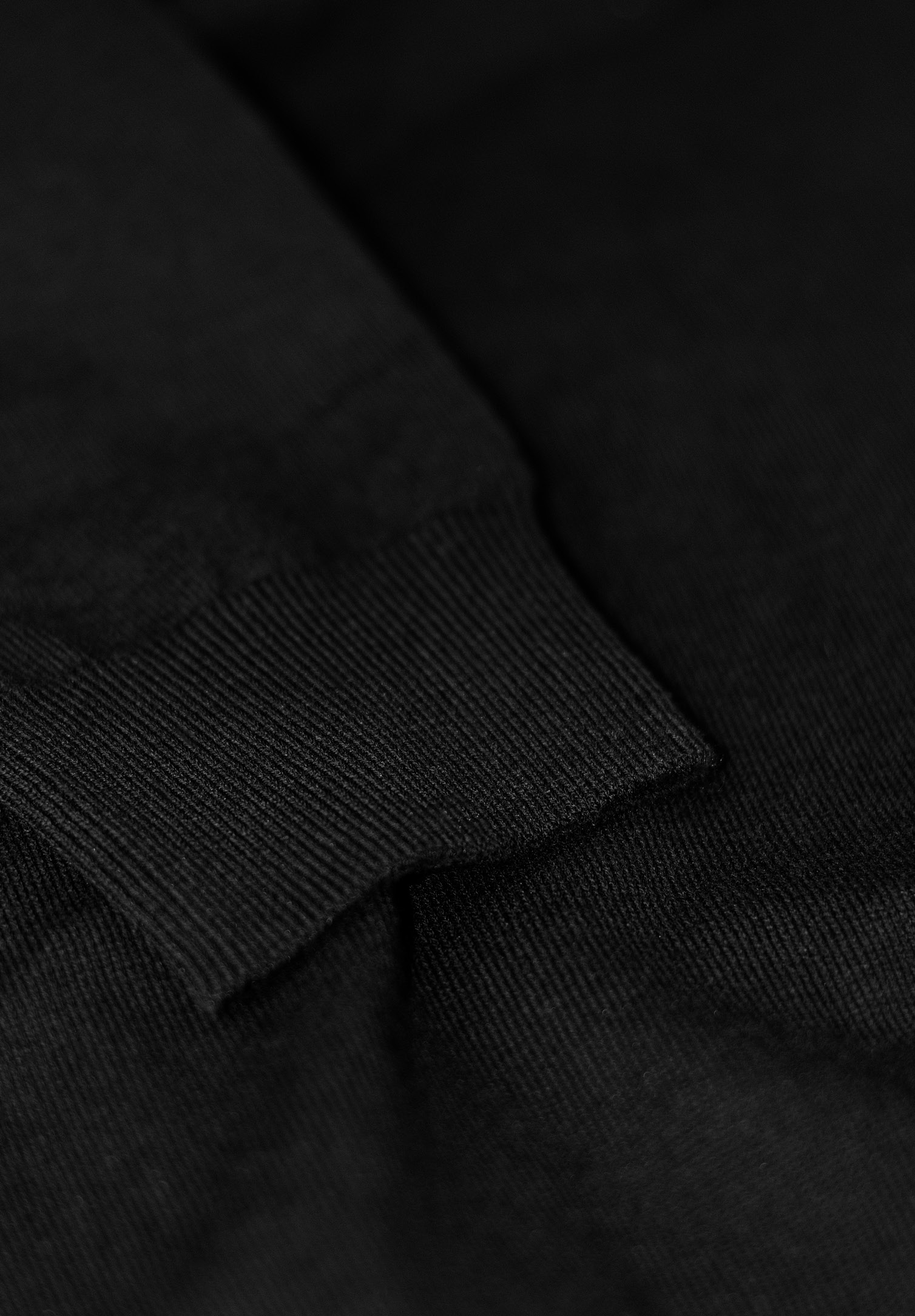 damen strickjacke rundhals - schwarz - 3xl