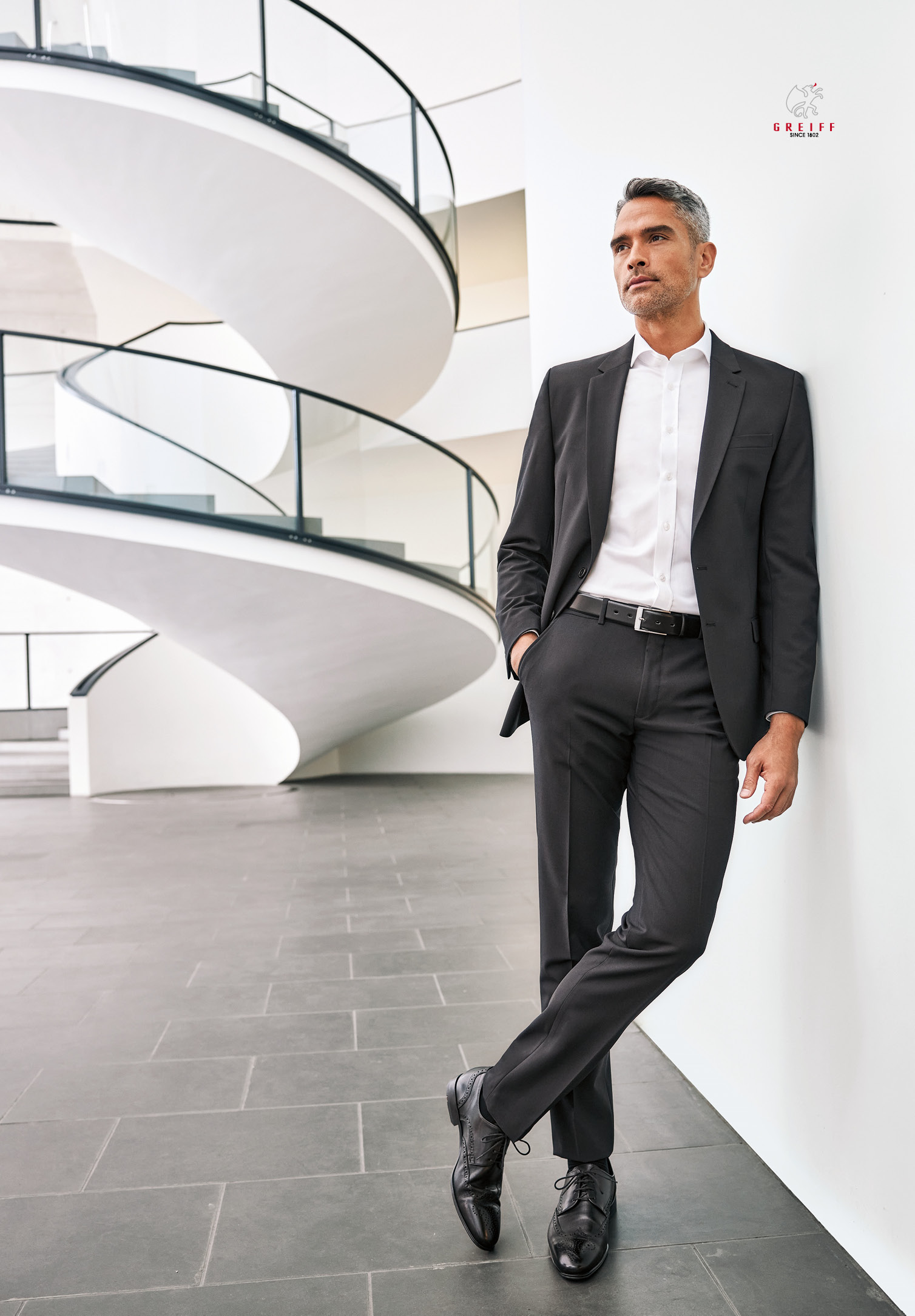 lux sakko modern fit - anthrazit - 102