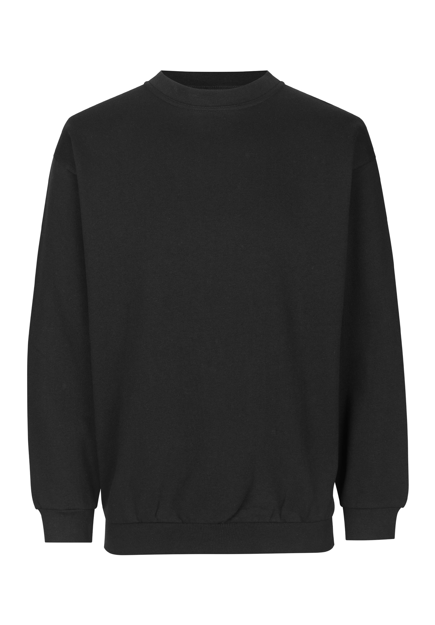 klassisches sweatshirt - schwarz - 5xl