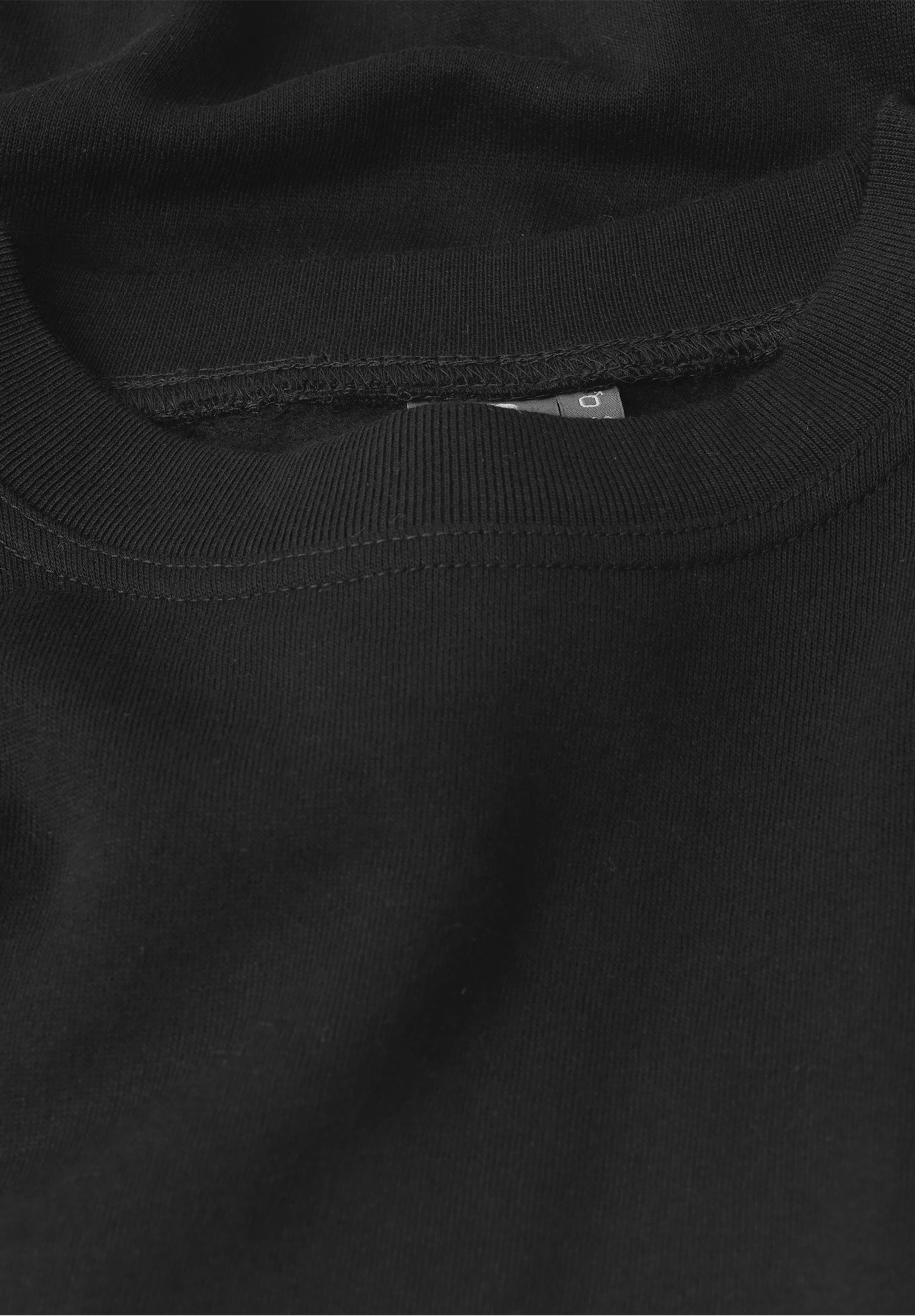 klassisches sweatshirt - schwarz - 5xl