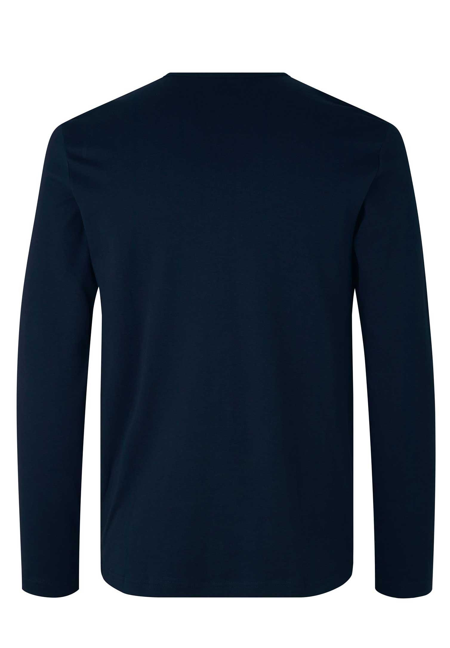herren langarmshirt - marine - 3xl