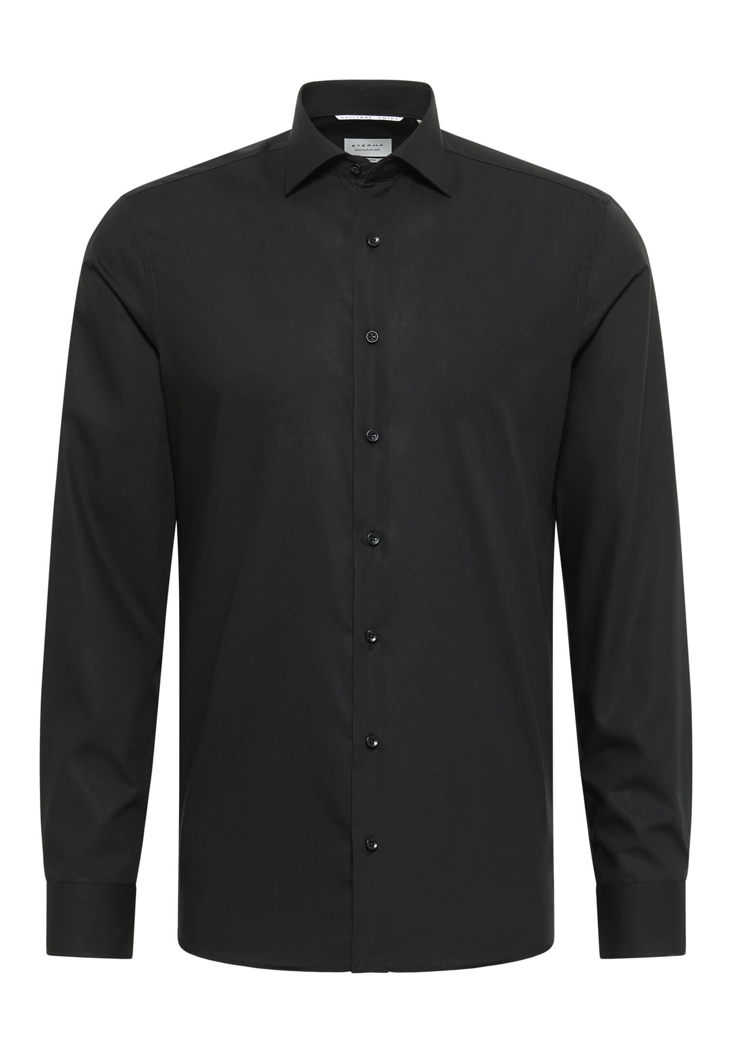 eterna hemd slim fit langarm - schwarz - 42