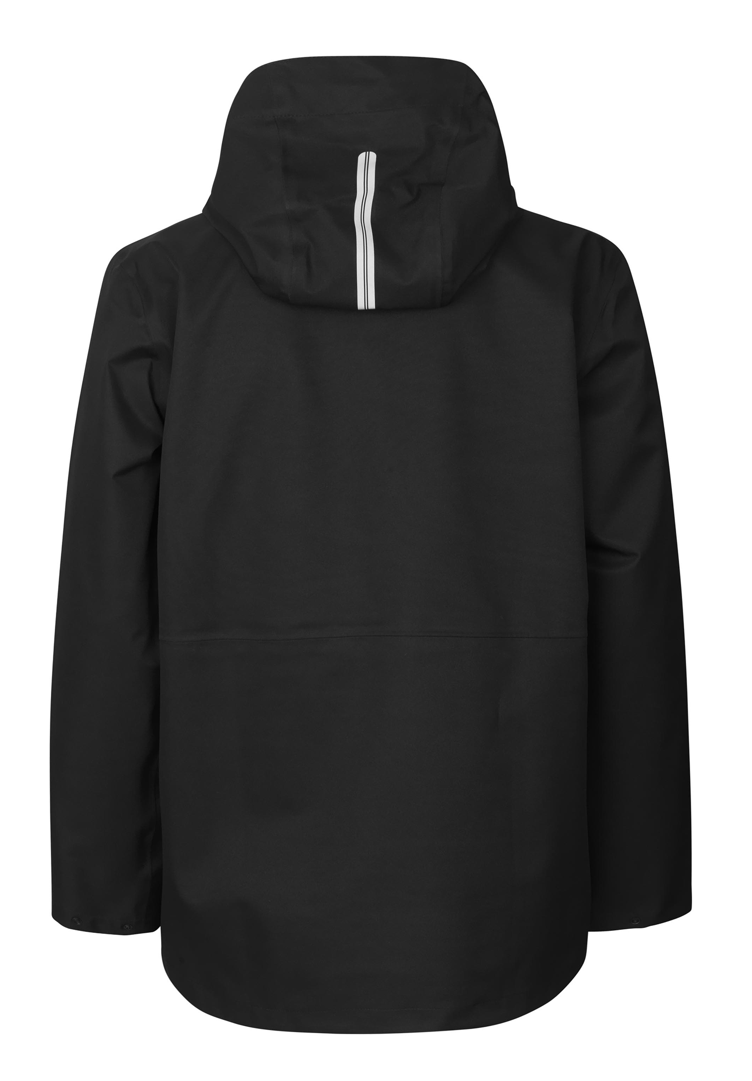 herren twill-regenkurzmantel - schwarz - 2xl