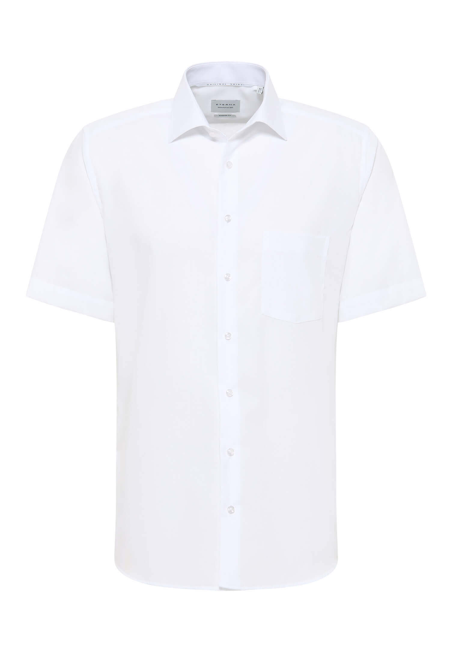 eterna hemd comfort fit kurzarm - weiß - 49