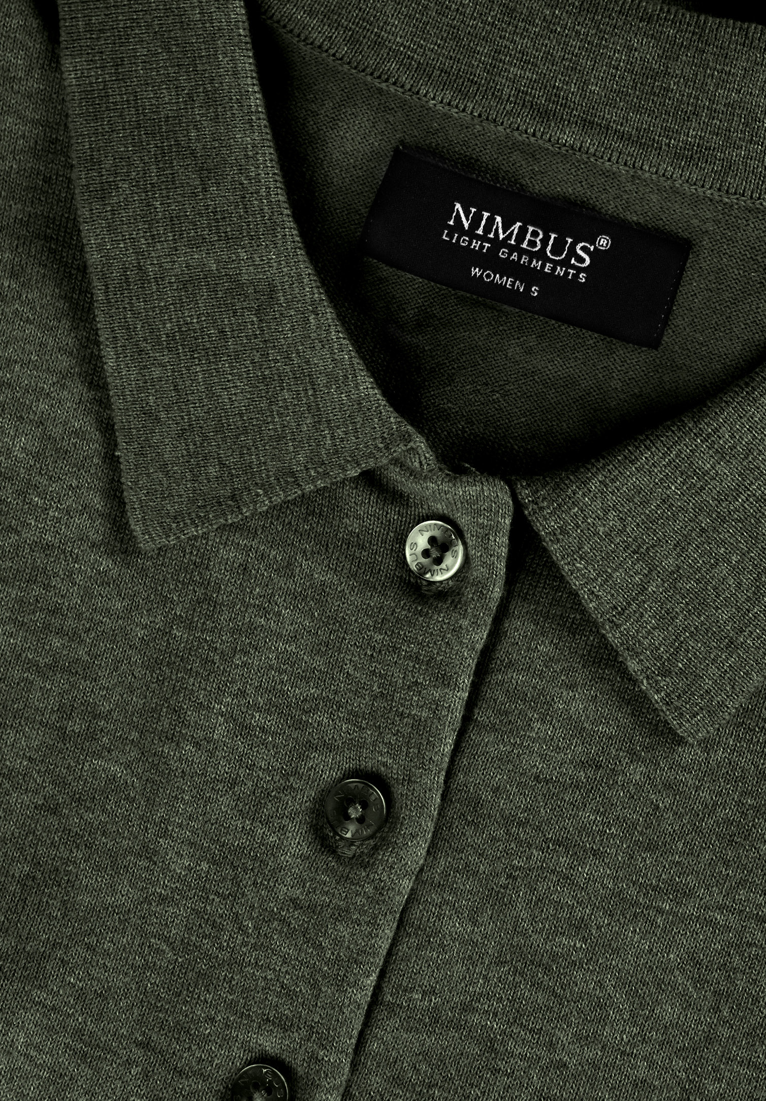 Damen Feinstrickpoloshirt