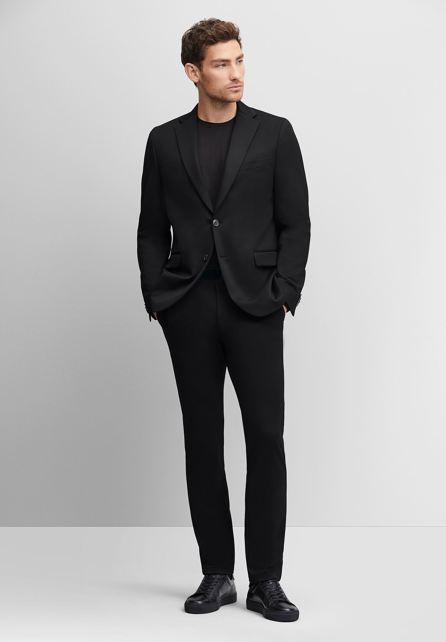 digel hose ceramica slim fit - schwarz - 52