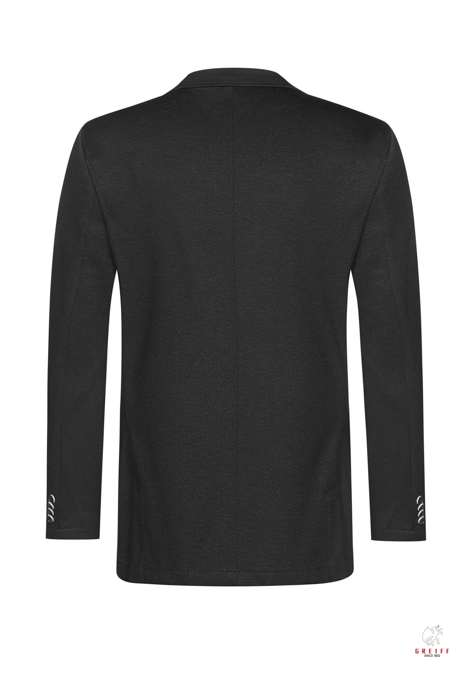 herren jersey sakko modern fit - anthrazit meliert - 94