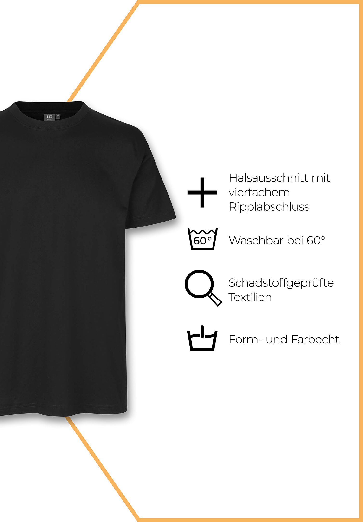 bestatter t-shirt - schwarz - l
