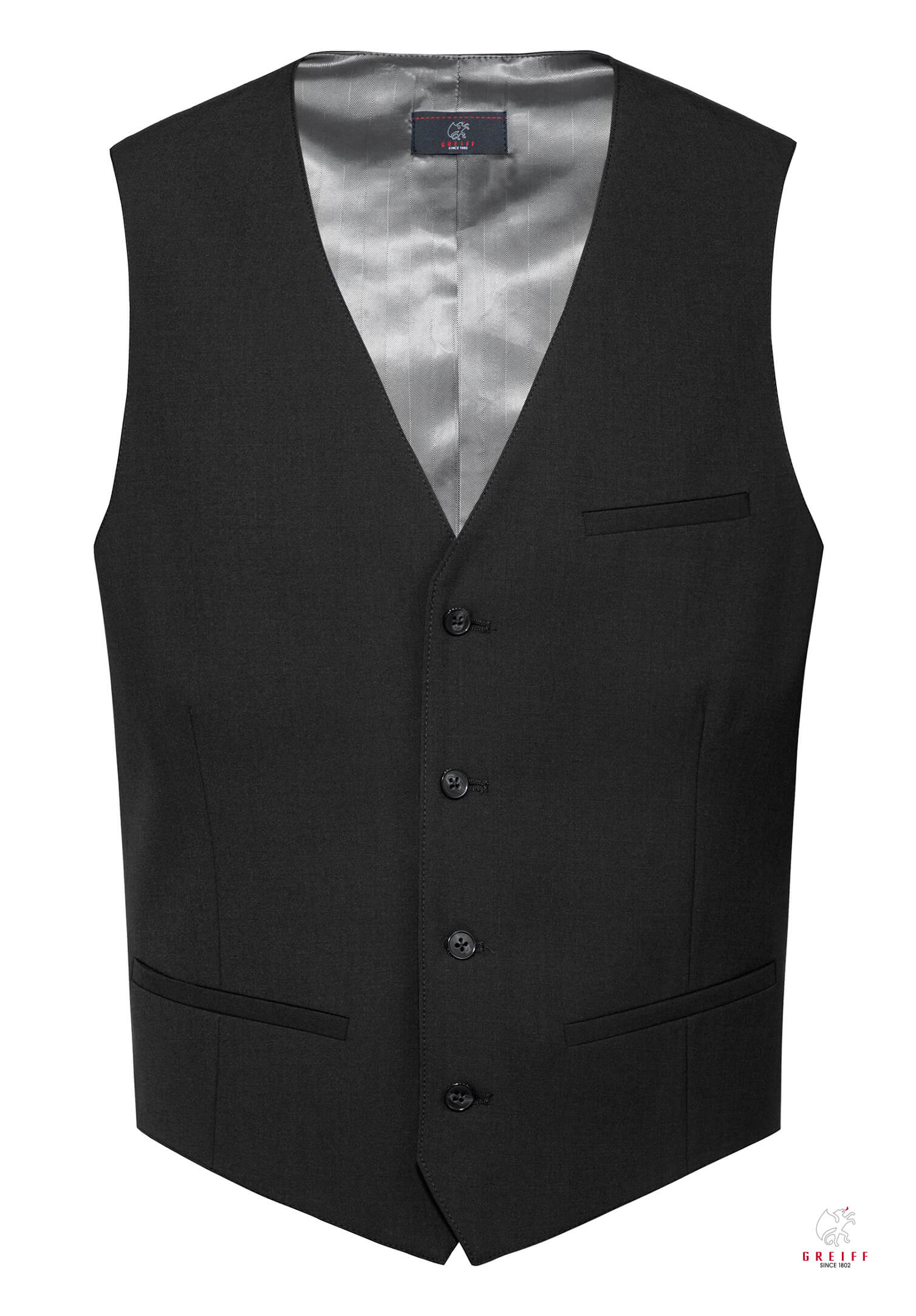 lux weste modern fit - schwarz - 90