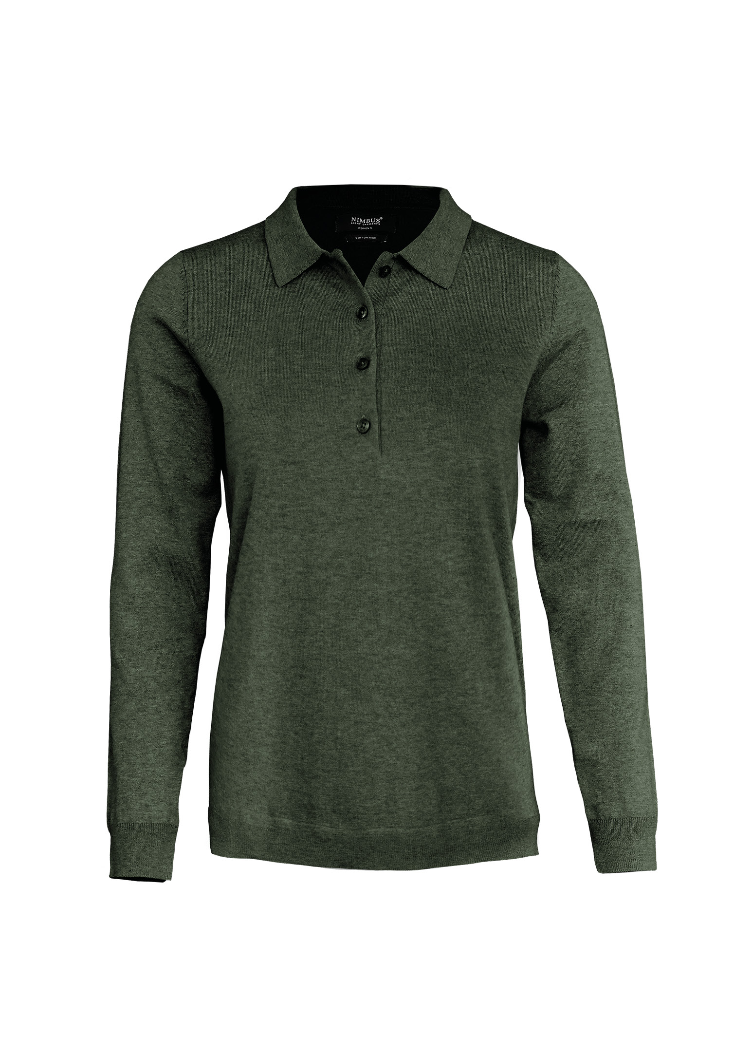 Damen Feinstrickpoloshirt