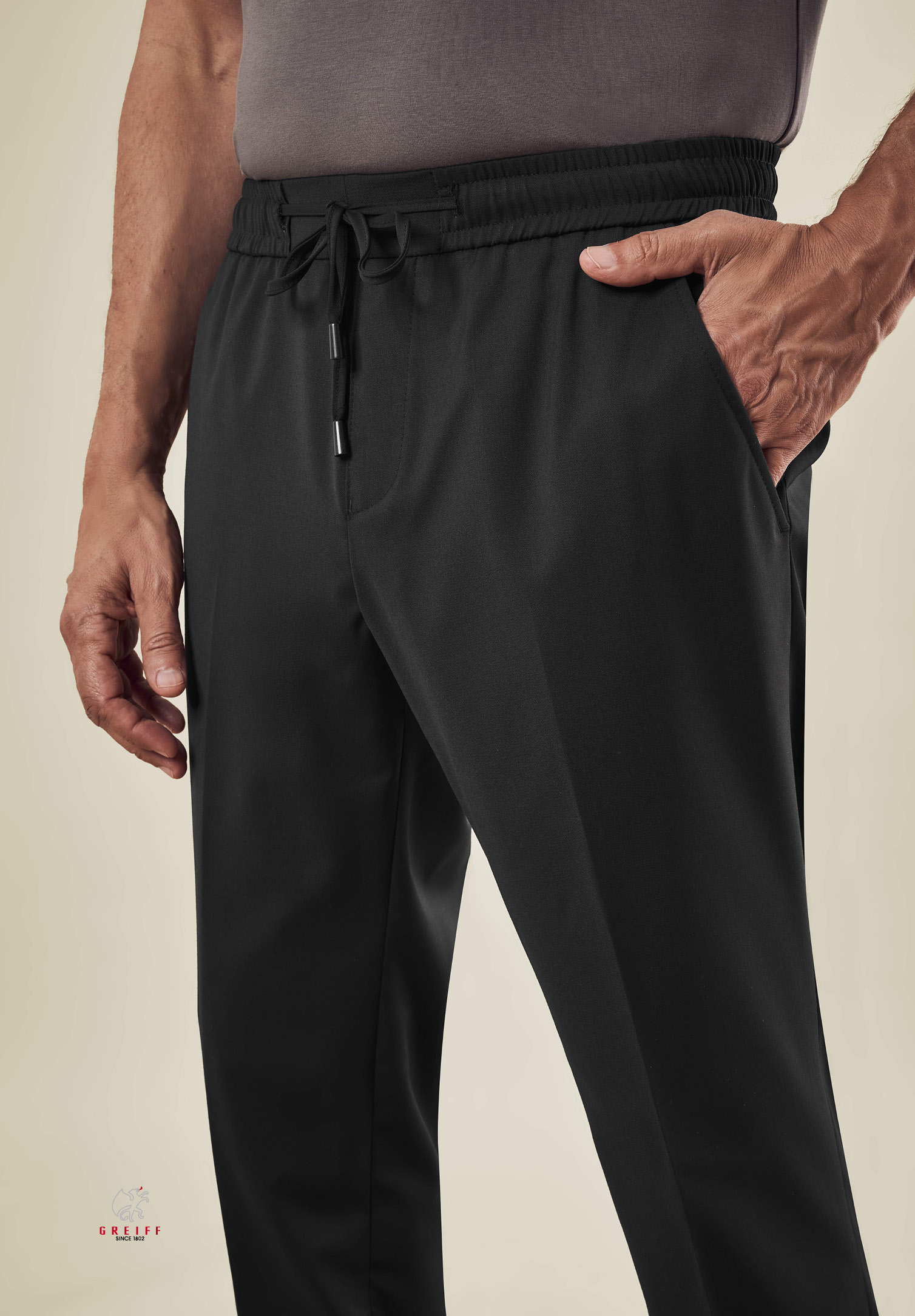 aerio joggpants modern fit - schwarz - 62