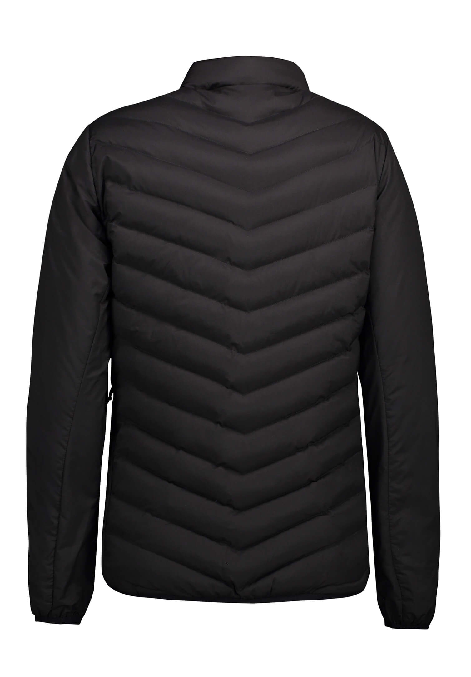 damen bestatterjacke - wattiert - schwarz - 2xl