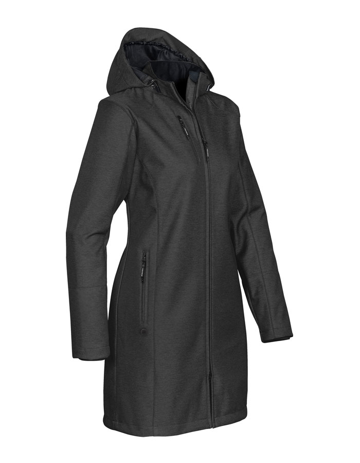 Damen Softshell- Kurzmantel -schwarz - 2XL- Sale