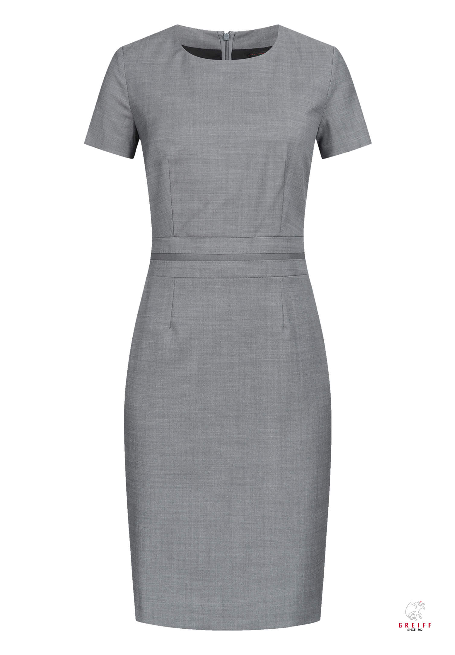 aeria etuikleid modern fit - hellgrau - 44