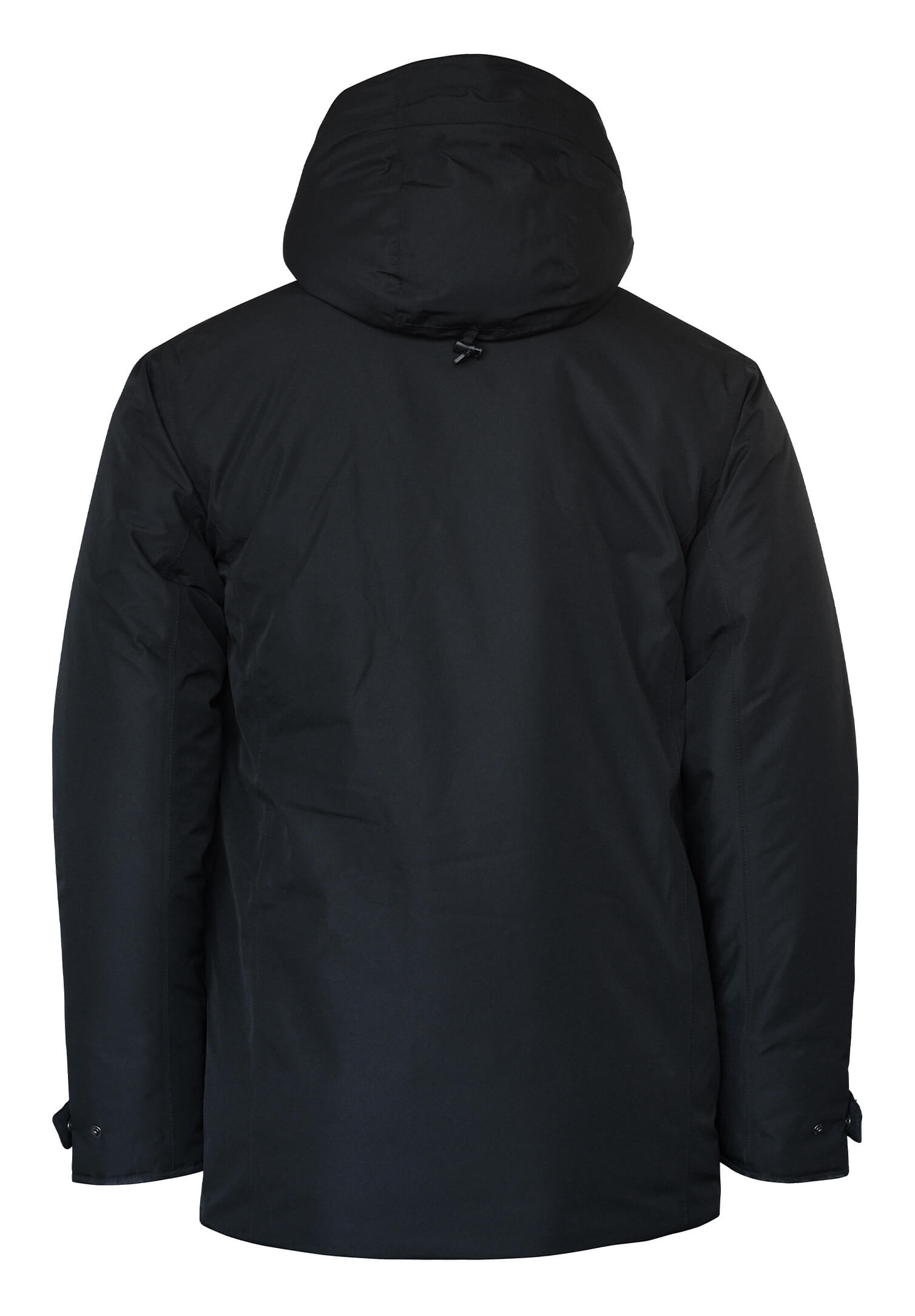 herren winterjacke - größe: l farbe: schwarz