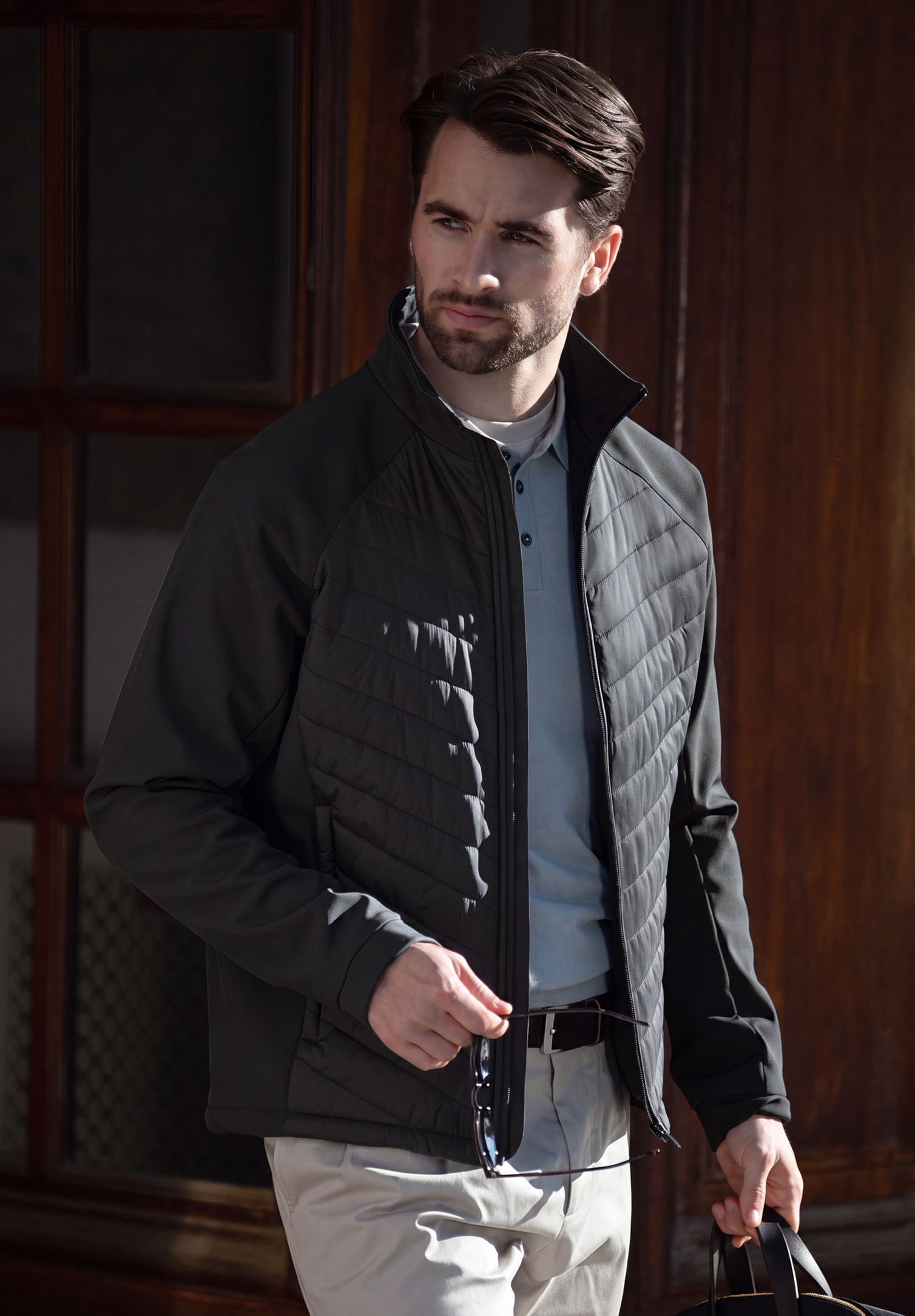Herren Hybridjacke