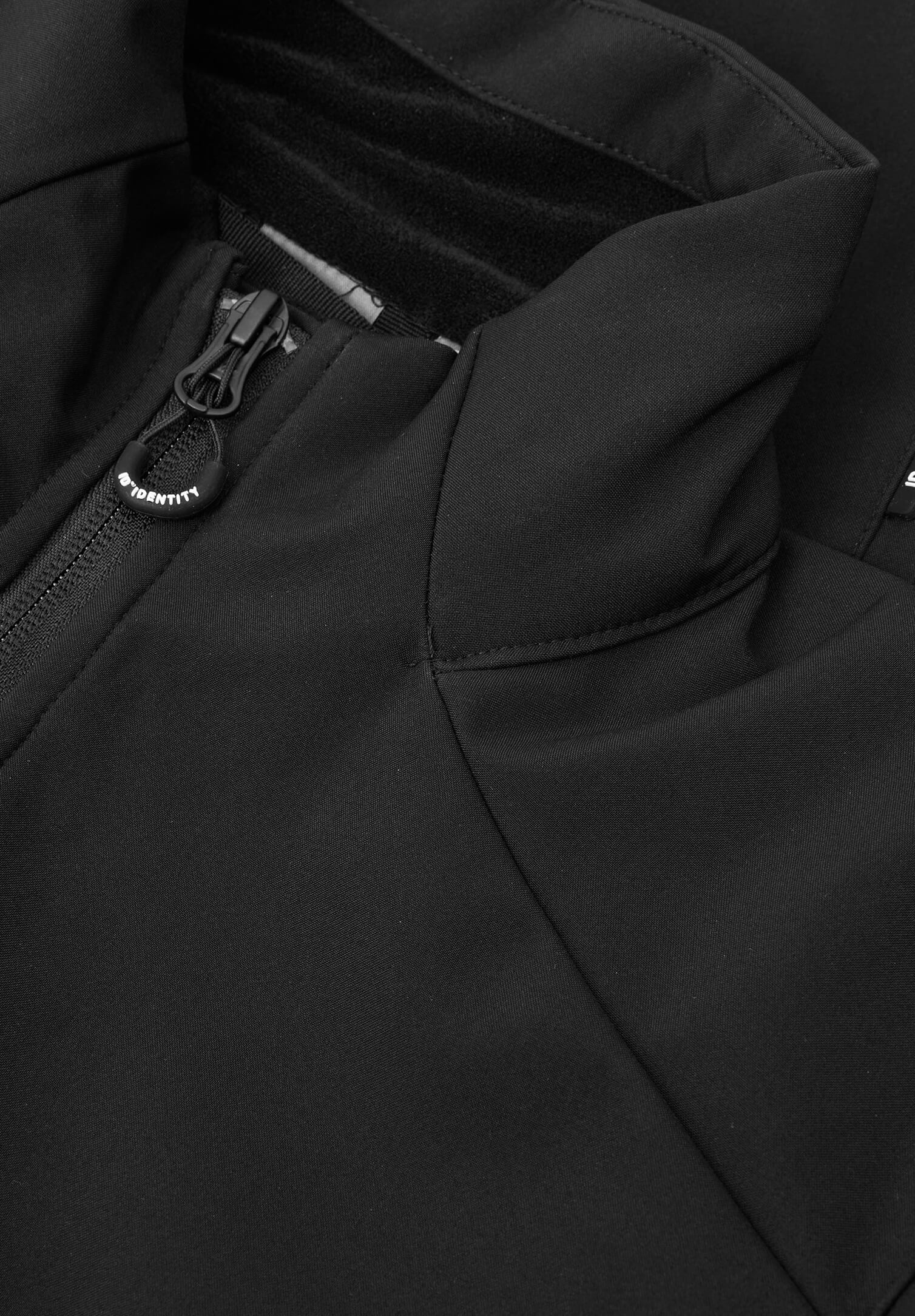 damen classic softshell-jacke - schwarz - l