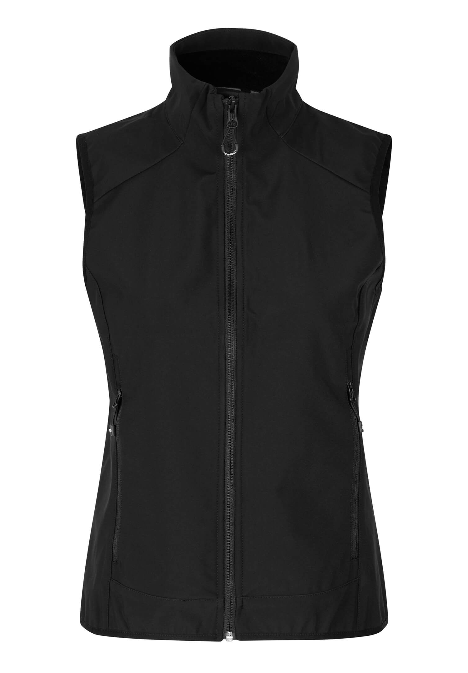damen softshell weste classic größe: l farbe: schwarz